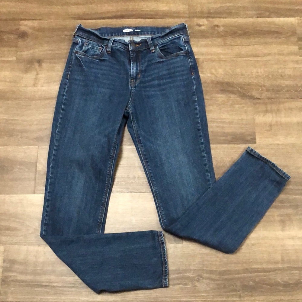 Old Navy Boyfriend Dark Blue Lemonade Jeans size 2
